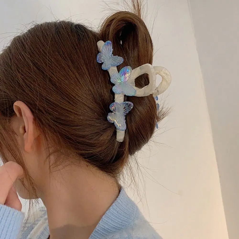 

For Girls Party For Women Animals Hair Crab Clip Butterfly Hair Claw Women Acrylic Hairgrip Korean Shark Clip Ponytail Holder