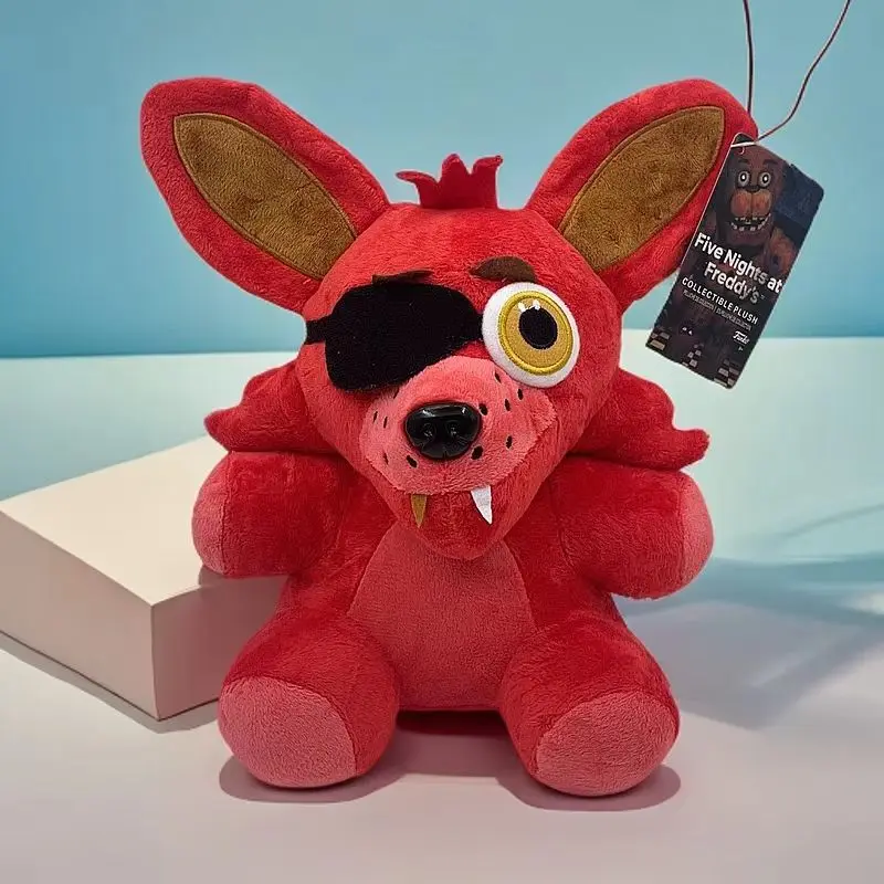 Fnaf かわいいぬいぐるみゲーム人形 18 センチメートルボニークマフォクシー漫画ぬいぐるみ人形フレディのおもちゃ子供のためのギフト