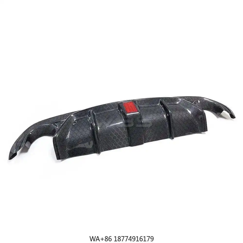 

Диффузор бампера из углеродного волокна в форме сот для заднего выхлопного диффузора Q50 2018 года выпуска