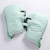 1Pairs Windproof Rainproof Winter Keep Warm Handlebar Handle Guard Cover Gloves For Motorcycle Scooter Bicycle Bike