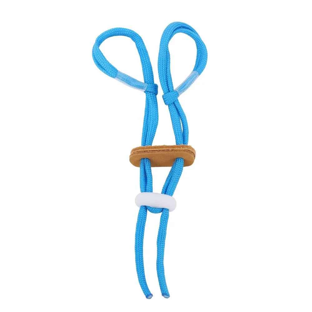 Adjustable Fingersling Archery Finger Sling Improved Stability Archery Bow Rope Hand Guard Polyester Finger Sling Bow Protection