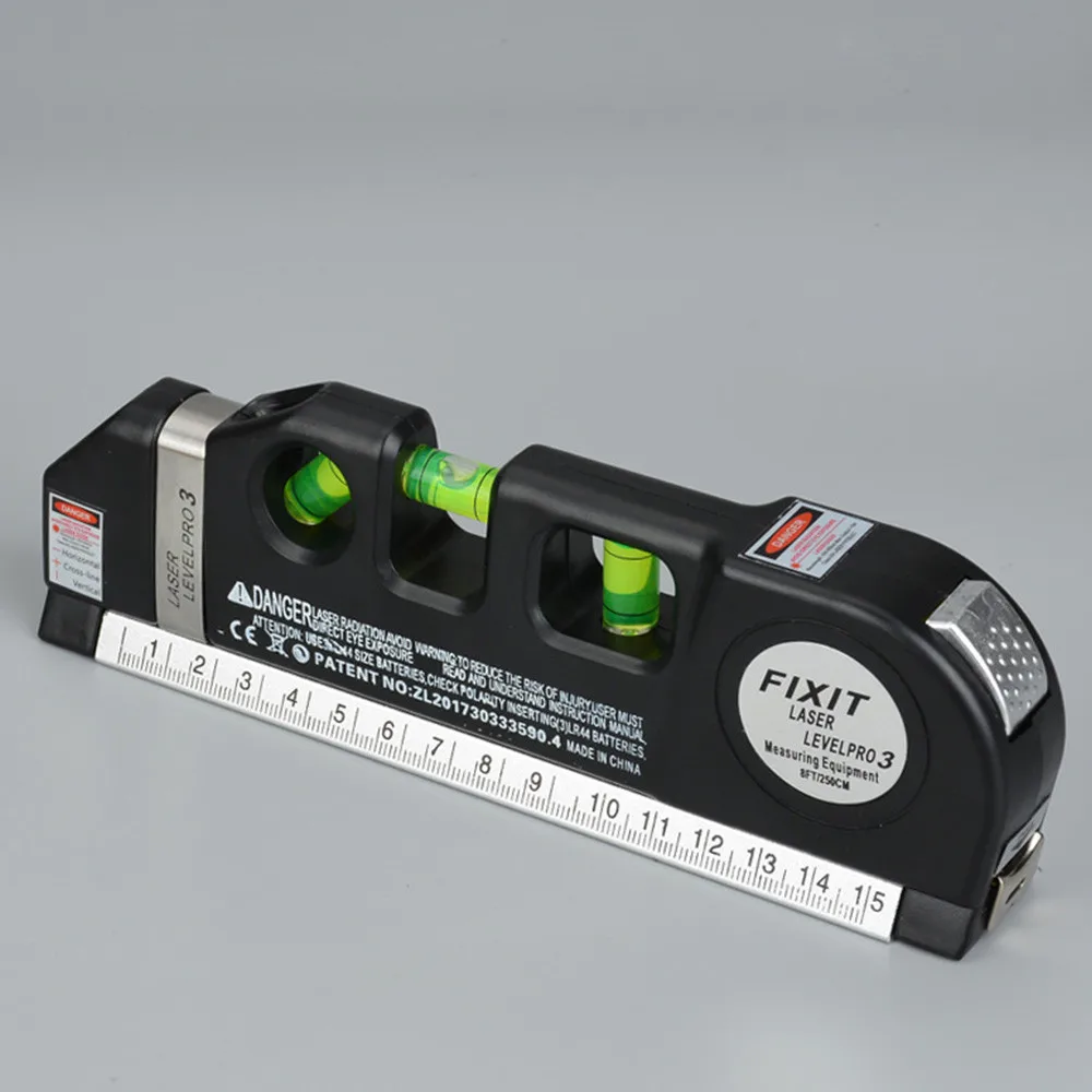 Multipurpose Laser Ruler Laser LV03 Multifunctional Laser Level and Spirit Level Metric Rulers Laser Straight Line Horizon