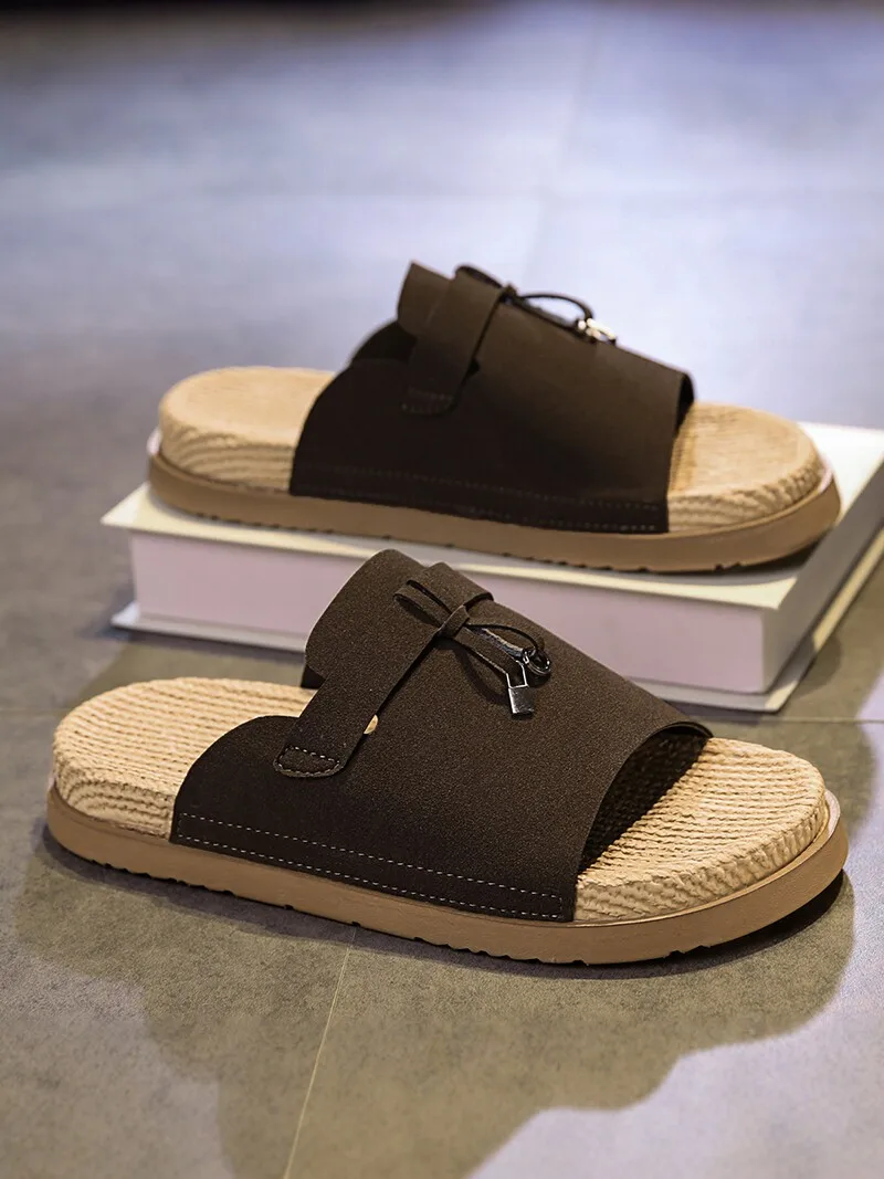  Men's Summer 2026 New Outdoor Wear Soft Bottom Anti-Slip Wear-Resistant Home Comfort Casual Slippers