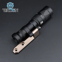 WADSN Inline Scout Light Pro Mount Base Surefir M340 M640 Flashlight Adjustable aluminum M-LOK KEYMOD Guide Airsoft Side Fold