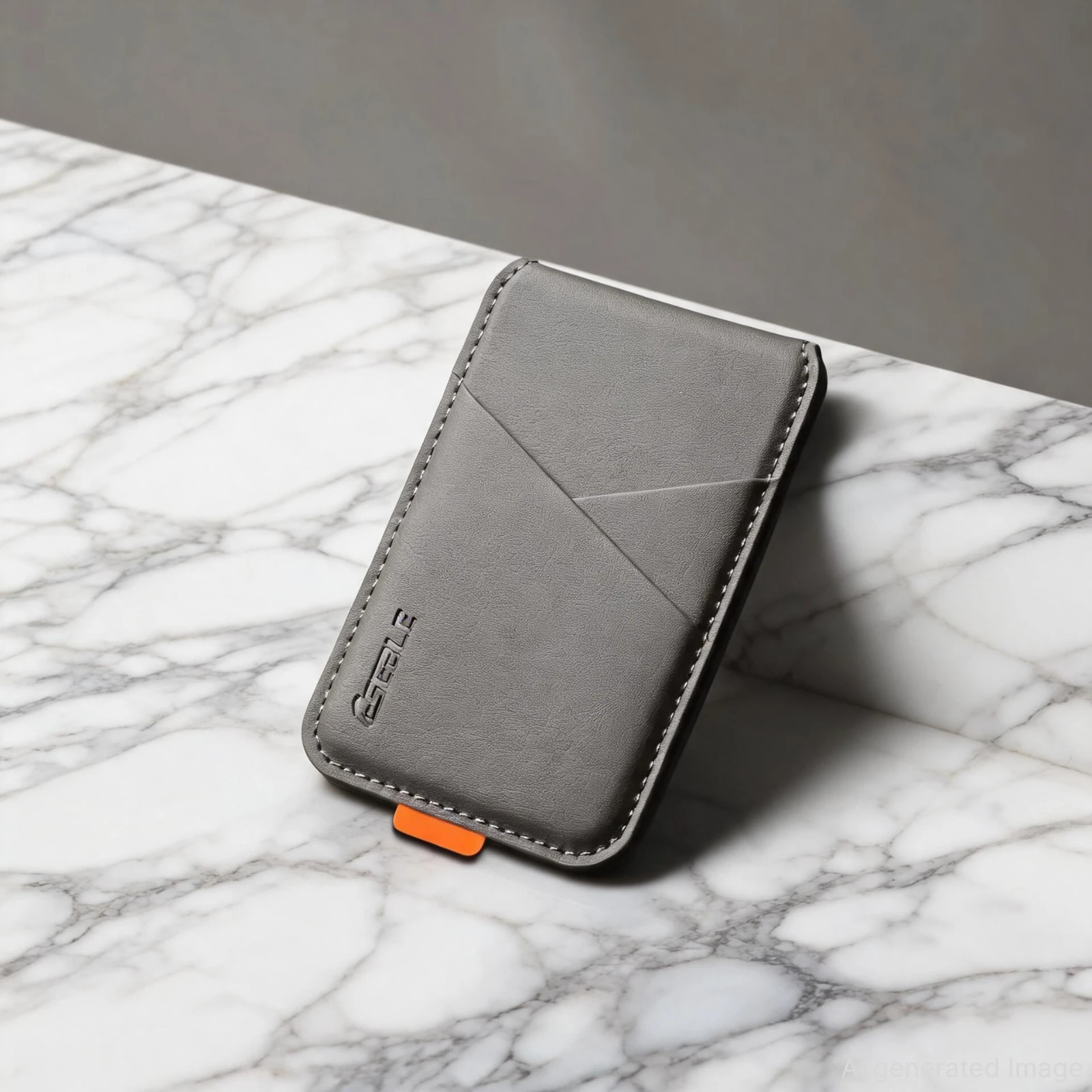 Porta Tarjetas Magnético para Teléfono de Cuero PU Premium, Cartera con Protección RFID Anti-Robo de Datos Compatible con Teléfonos Inteligentes con Carga Inalámbrica Magnética, 2027