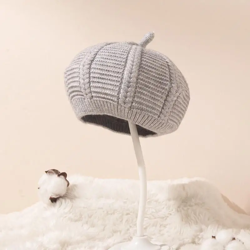D5QA Детские шапки Береты для девочек для дома, школы, путешествий, дня рождения, Рождества, дышащие