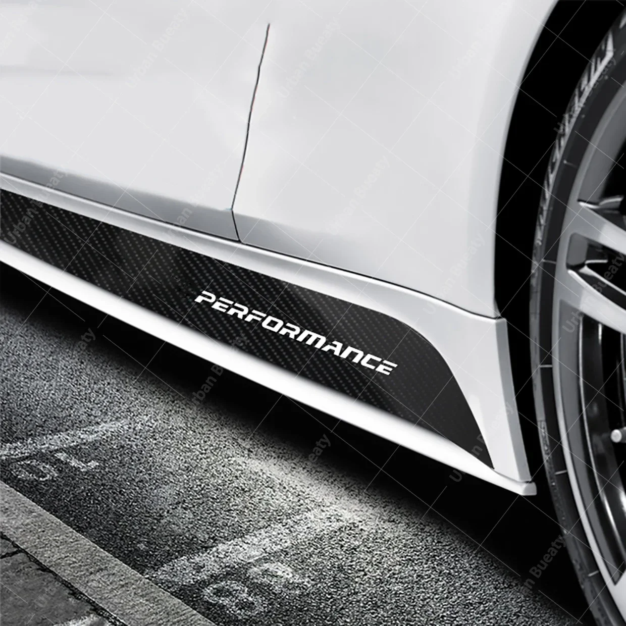 

Декоративные наклейки-полосы M Performance на пороги для BMW E90 E92 E93 F20 F21 F30 F31 F32 F33 F34 F15 F10 F01 F11 F02 G30