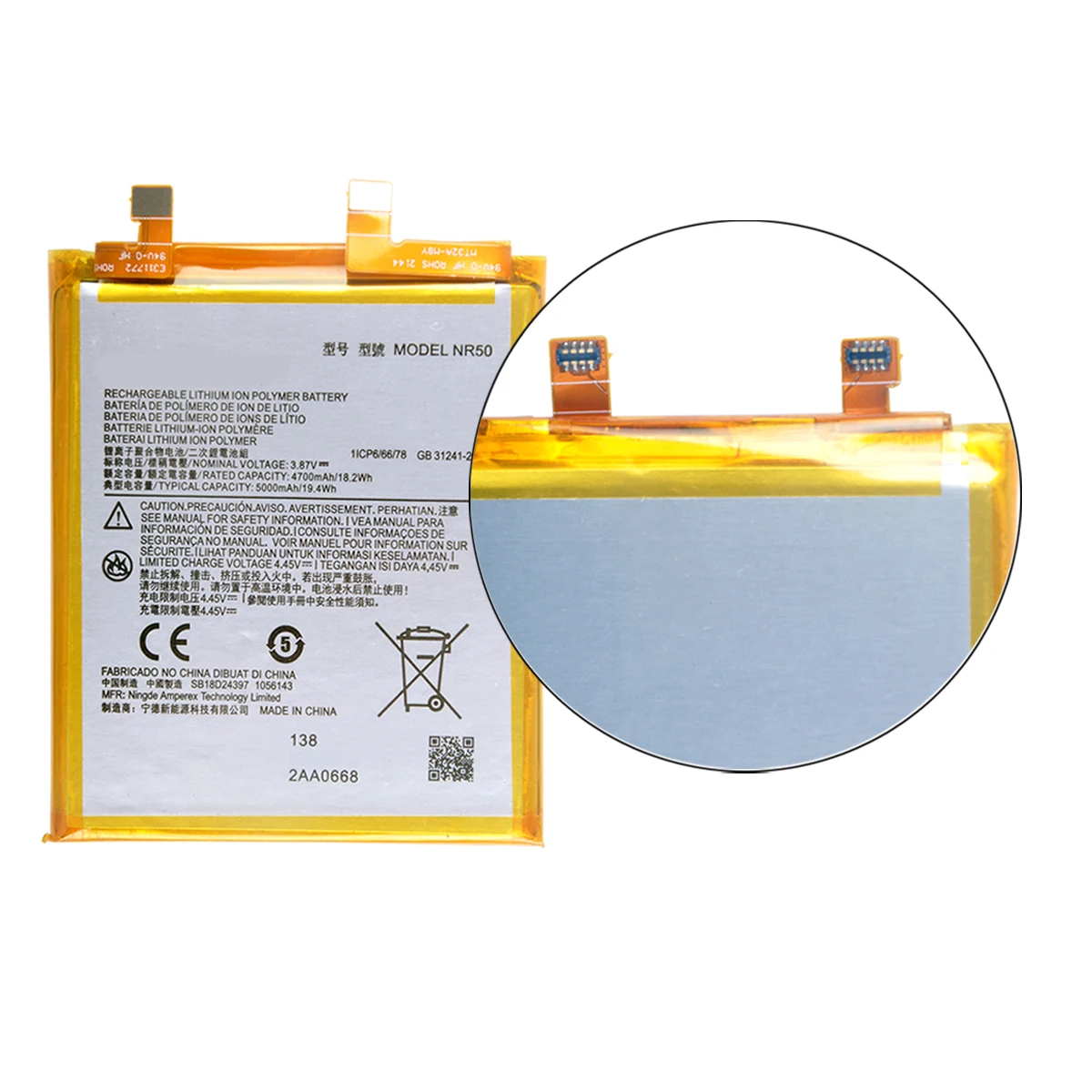 100% Original NR50 5000mAh Battery For Motorola Edge X30 X30 5G 2021 XT2201-2 Edge 30 Ultra Phone Batteries