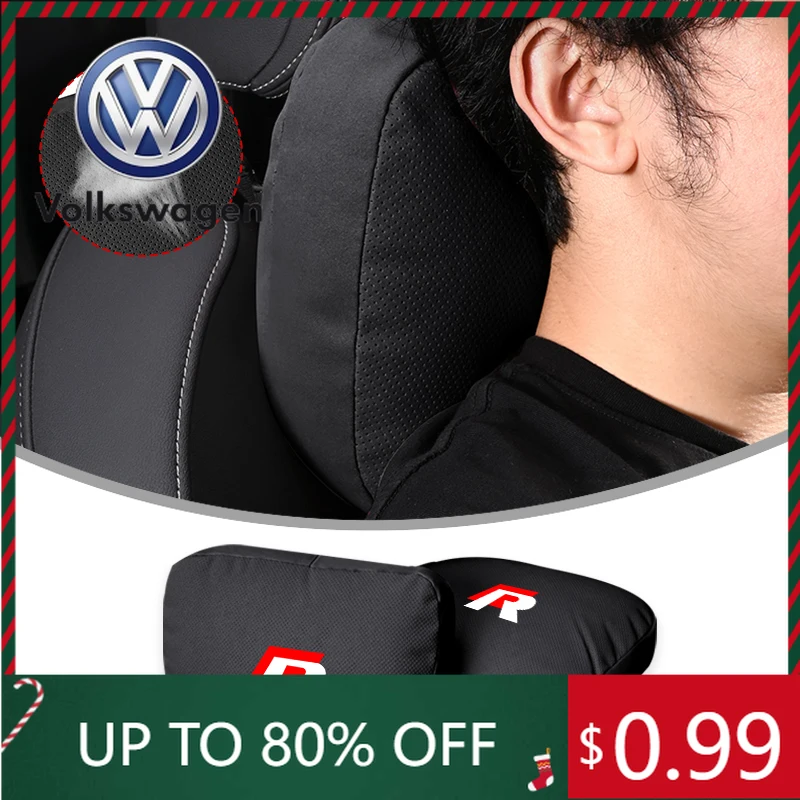 

Горячая новинка 2026: Подушка-подголовник для автомобильных сидений Volkswagen (поддержка головы), автоаксессуары для R-Line, Volkswagen GTI, Tiguan, Polo, Jetta, R