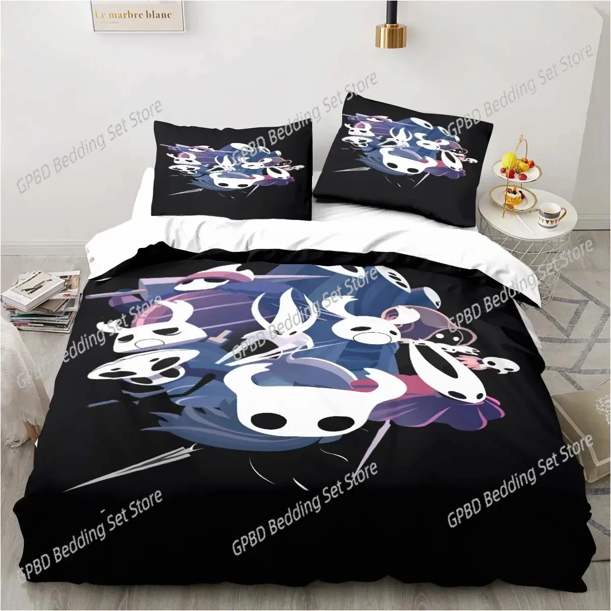 New Hollow Knight Fashion 3D Digital Printing Bedding Set Duvet Cover Comforter Bed Single Twin Full Queen Youth Girl Boys Gift