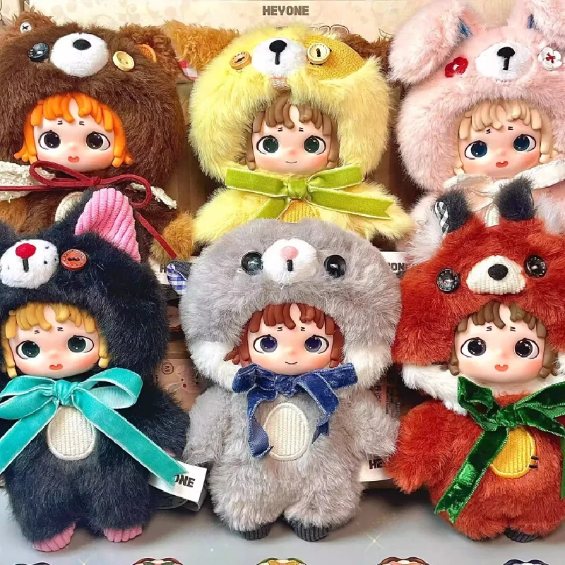 

New In Stock Genuine Heyone Fufu Sewing Dream Time Series Vinyl Plush Blind Box Doll Backpack Pendant Decor Cartoon Figure Gifts