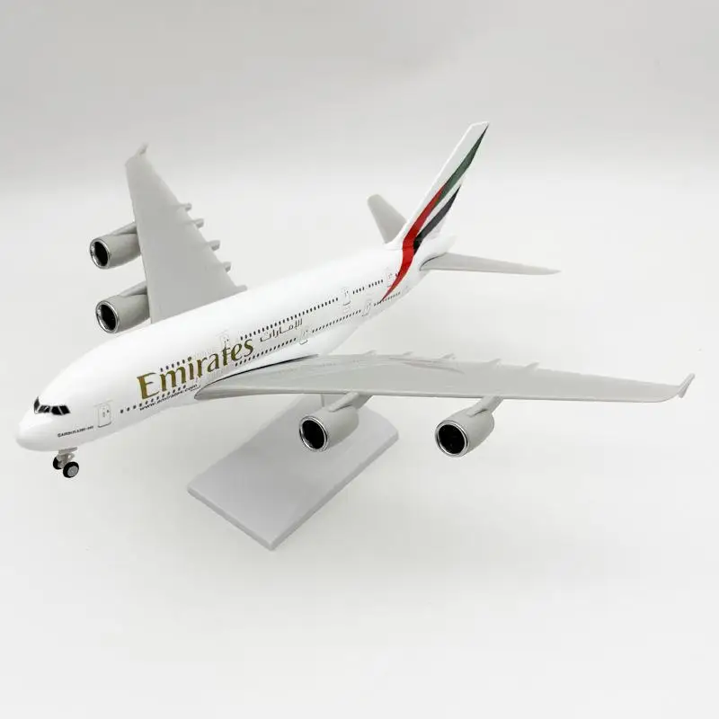 

Набор моделей самолетов из смолы Airways 1/240; Серия A380 Airlines; Коллекционный декор комнаты и аксессуары для стола длиной 30 см.