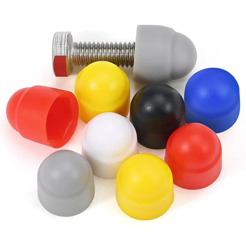 Protection Cap Cover Exposed Hexagon Bolt Nut Dome Plastic Cap M6 M8 M10 M12 M14 M16 M18  Bolt Protective Caps Lots Waterproof