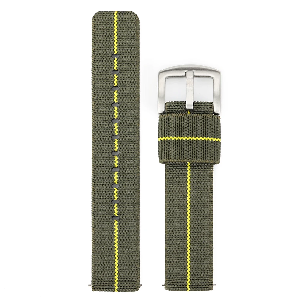 Nylon Watch Band 18mm 20mm 22mm Bracelet Elastic Watch Strap Universal Fast Release Wrist Band Belt Replacement Accessories