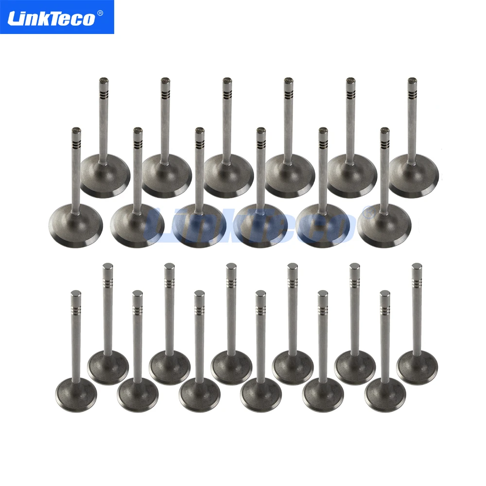 Engine Parts Intake Exhaust Valves Kit 3.7 4.7 L 99-10 Gas For CHRYSLER ASPEN MITSUBISHI RAIDER JEEP GRAND CHEROKEE DODGE RAM