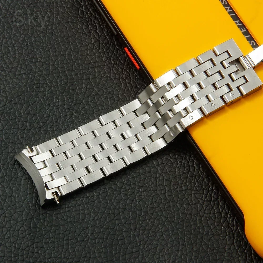 20mm Solid Stainless Steel Watch Band for Tissot 1853 T063 T063617 T063637 T063639A Watchband Watch Strap Wrist Bracelet