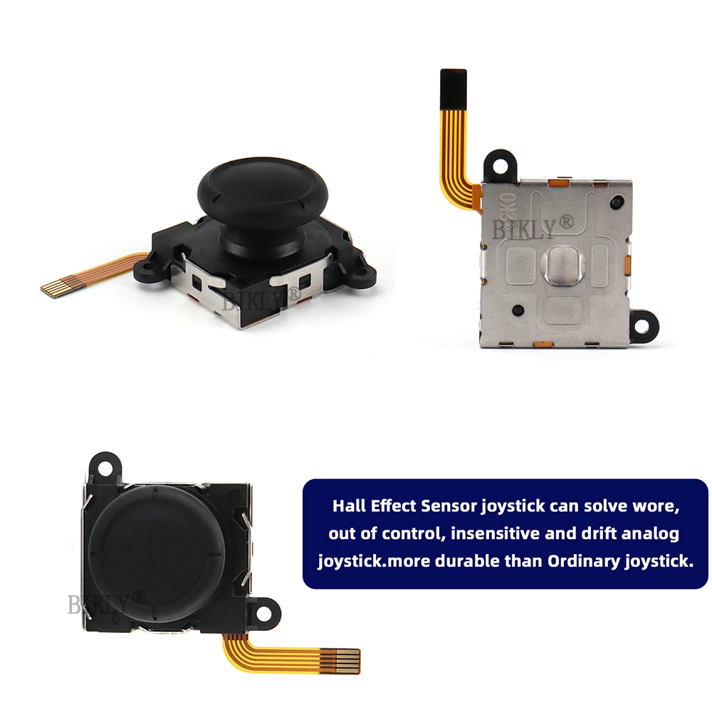 Substituição Hall Effect Joystick para Nintendo Switch, Lite, OLED, Joycon, Thumb Stick analógico, Peças de reparo