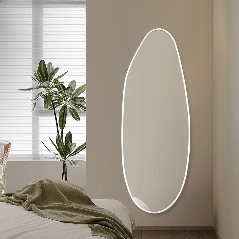 Alien mirror, dressing, hanging on the wall, home use, floor to ceiling, full body, wall mounted, irregular ornament