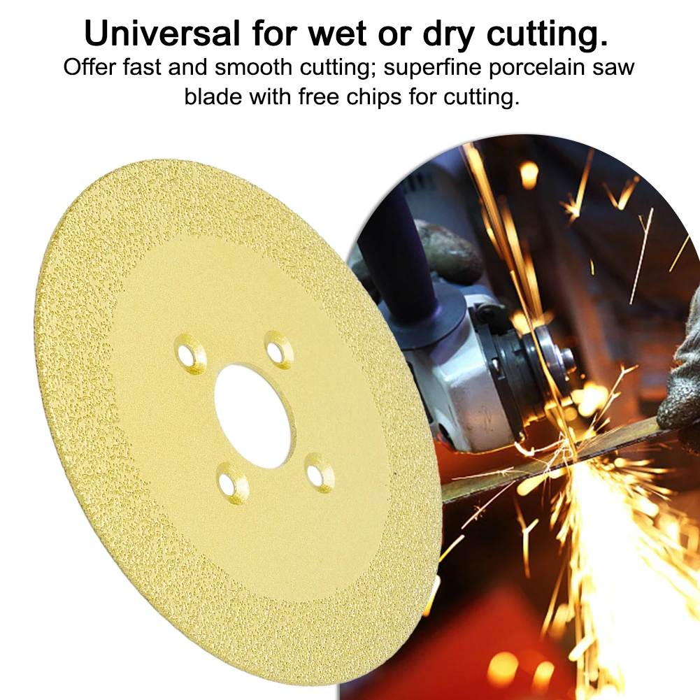 Emery Cutting Disc Designed for Metal Saws Cutting Concrete For Granite Ceramic Tile Porcelain Marble Jade and Vitrified Brick
