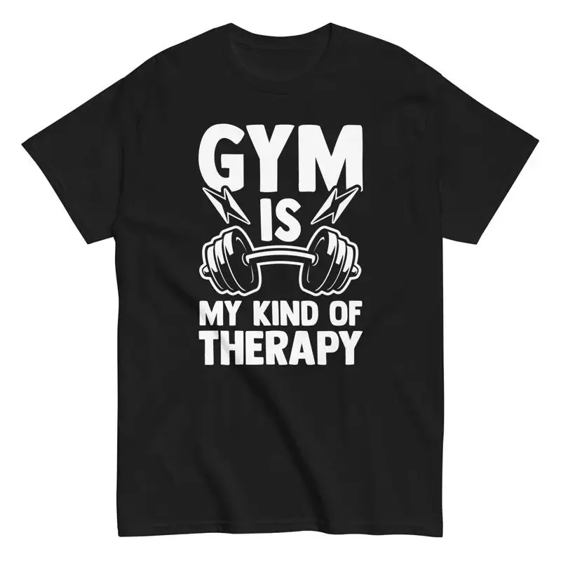 Fitness Instructor Gym Workout T Shirt Is My Kind Of Therapy tee