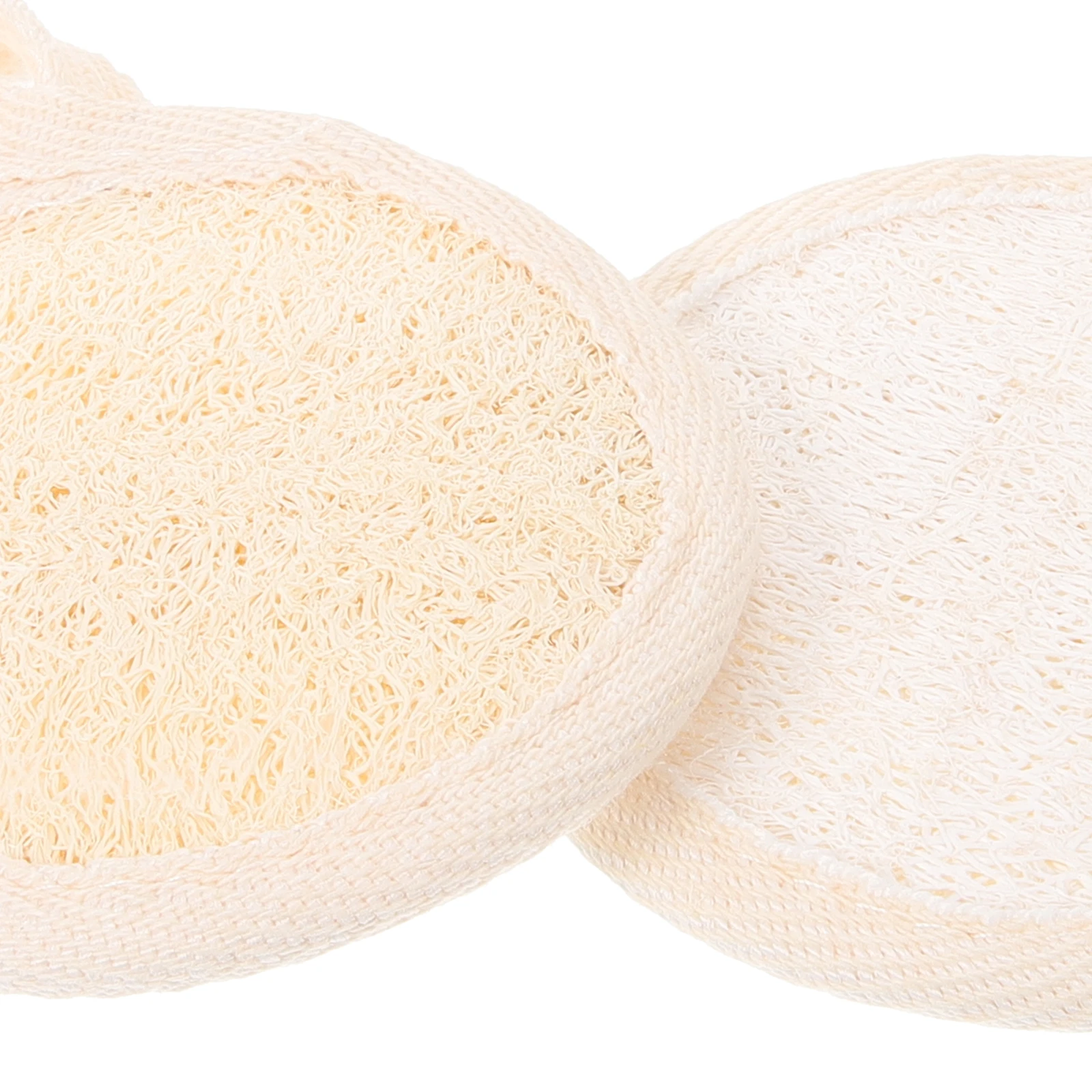 

4 pcs Exfoliating Loofah Face Scrubber Pads Facial Sponge Deep Cleansing Gently Removes Dirt Soft Comfortable Lightweight