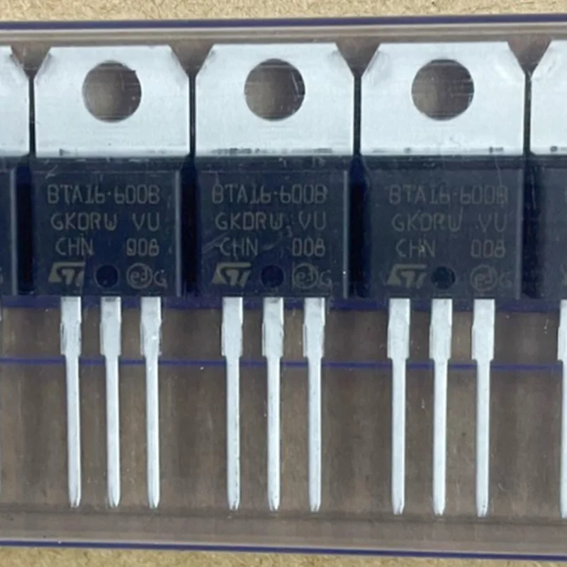 

10Pcs/Lot BTA12-600B BTA16-600B BTA24-600B NEW Original Genuine Bidirectional Thyristor Transistor TO-220