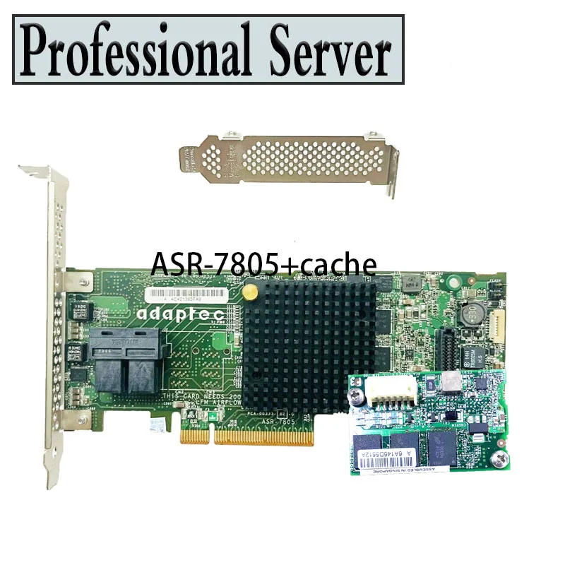 

Adaptec ASR-7805 6Gbs SAS- PCI EXPRESS 3.0 X8 -1GB Cache RAID Controller Card