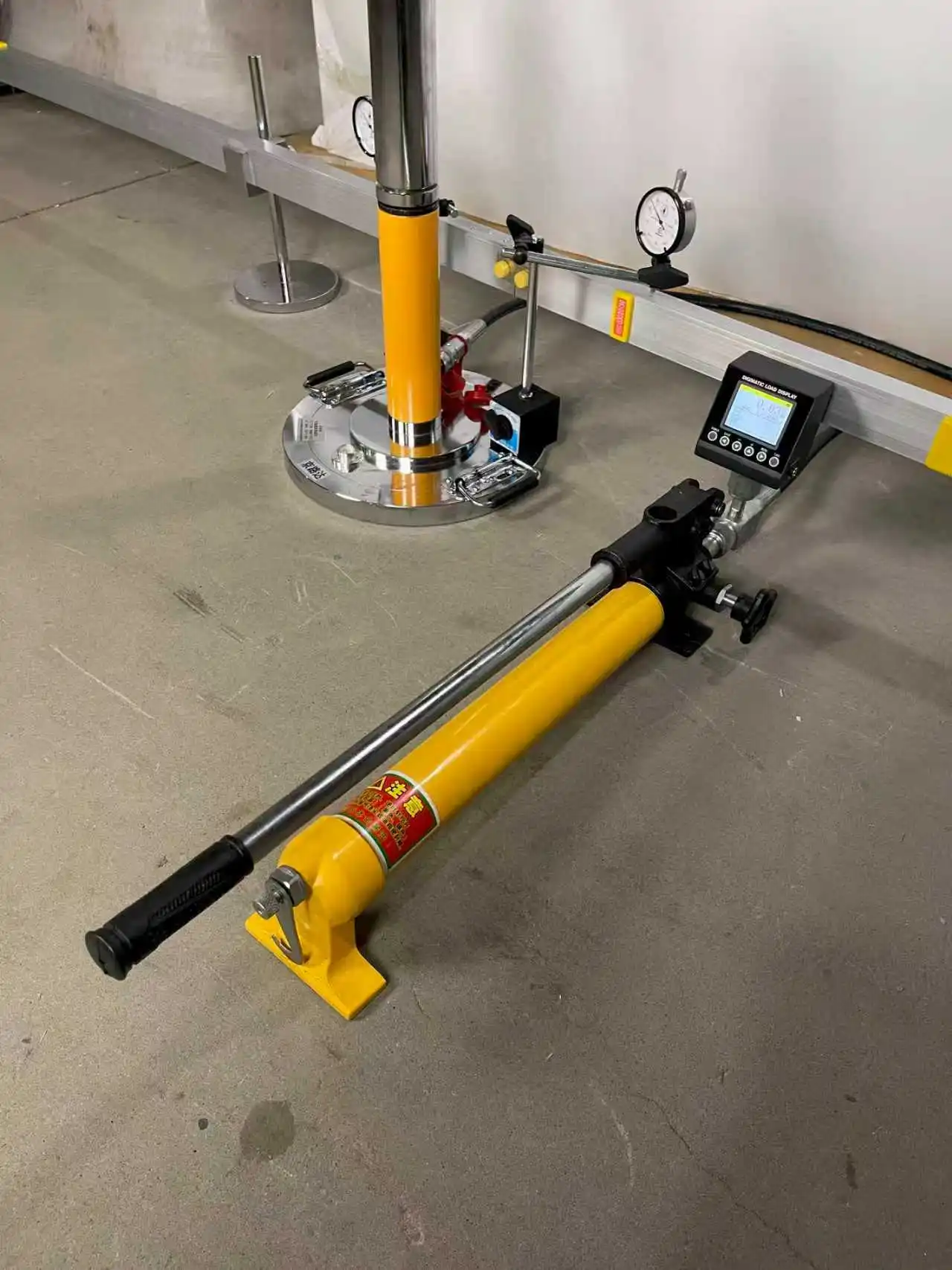 Plate Bearing Test Equipment for Soil Field Testing Soil Load Capacity