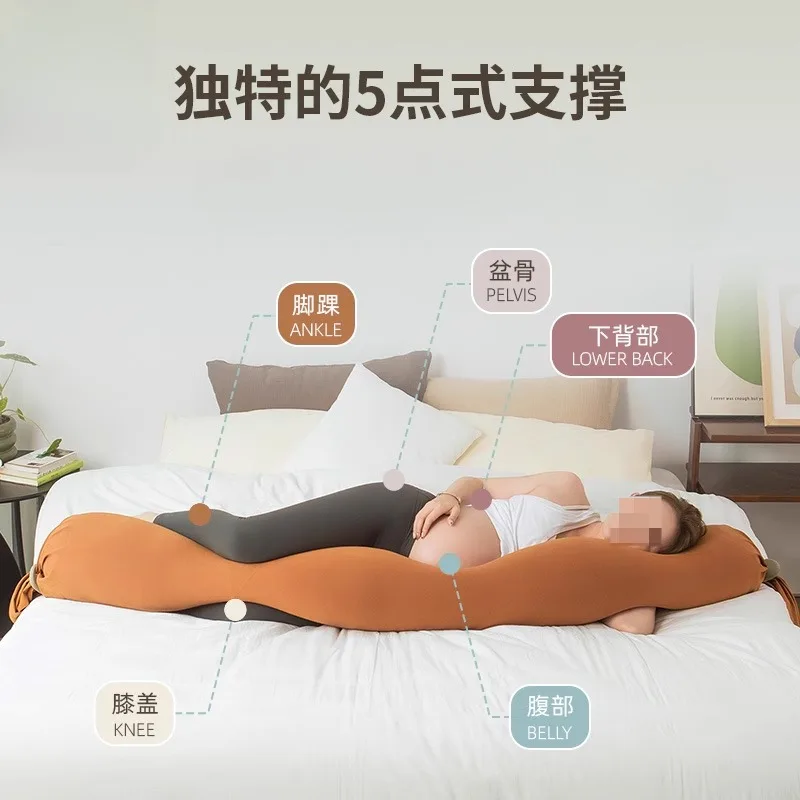 Waist side sleeping pillow