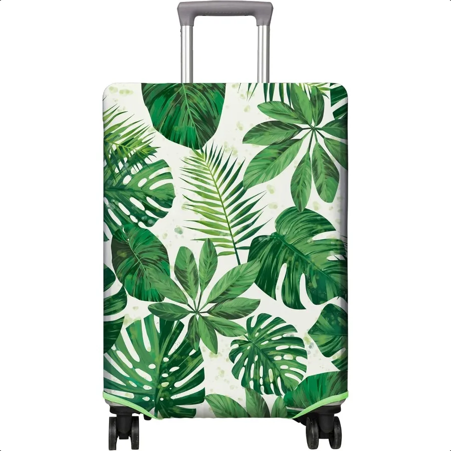 

Travel Lage Cover Suitcase Protector Fits 1832 Inch Wheel Covers PatternedTravel Related Items Flower Lage Protector Elastic L