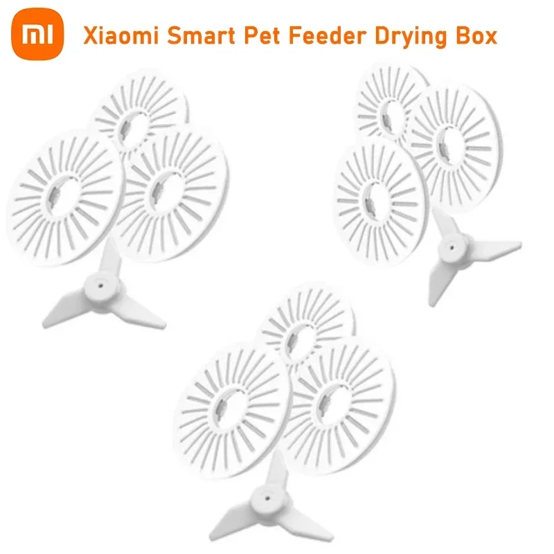 Xiaomi Mijia Smart Pet Feeder Drying Box Set Connected to Mijia APP Smart Reminder for Xiaomi Pet Feeder 3PCS