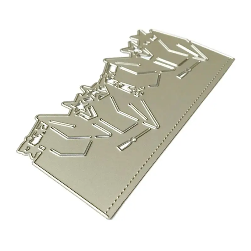 KX4B غطاء مغلف قطع معدنية يموت Stencil سكرابوكينغ ألبوم بها بنفسك ألبوم ختم ورقة بطاقة النقش