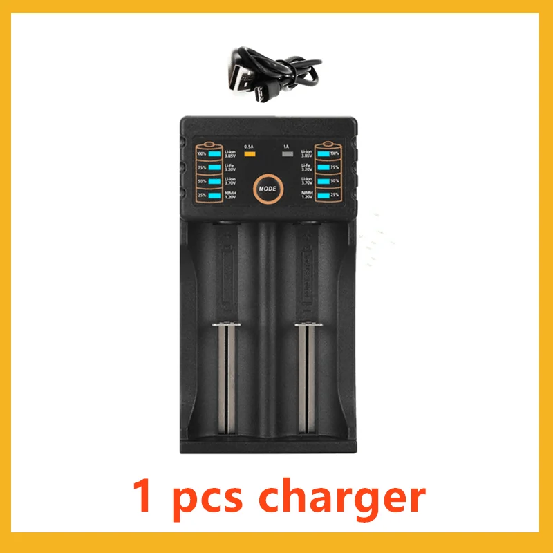 New 18650 Lithium Battery Charger USB Fast Charger with Indicator Light 18650 Portable Charging 201CAR 401CAR Recyclable