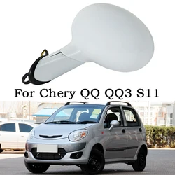 Car Accessories Outside Side Rearview Mirror Assembly For Chery QQ QQ3 S11 Auto Electric Adjustment Mirror Assy