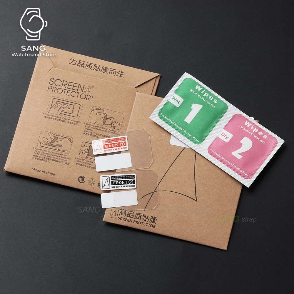 2/4/6/8/10PCS Soft TPU Hydrogel Film for DW5600 DW5610 GA2100 F91W AE1200 A158WA-1 W-218H W800H Scratch Proof Full Coverage Film view 6