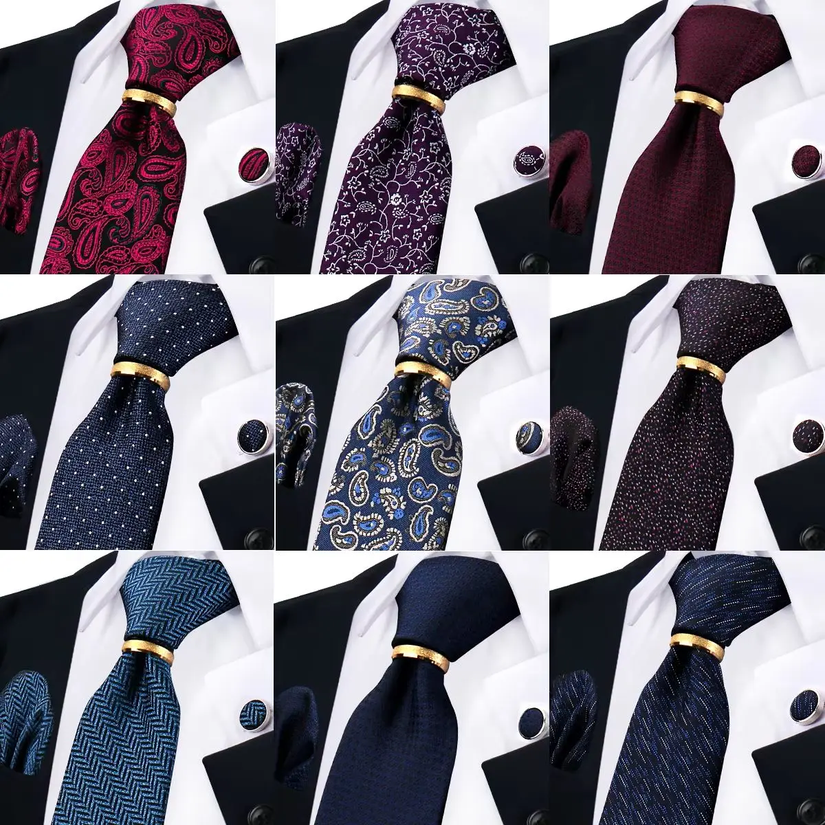 conjunto-de-gravata-masculina-elegante-com-lenco-de-bolso-paisley-abotoaduras-e-anel-de-gravata-dourado-–-acessorio-para-terno-casamento-festa-formal-e-presente-selecionado