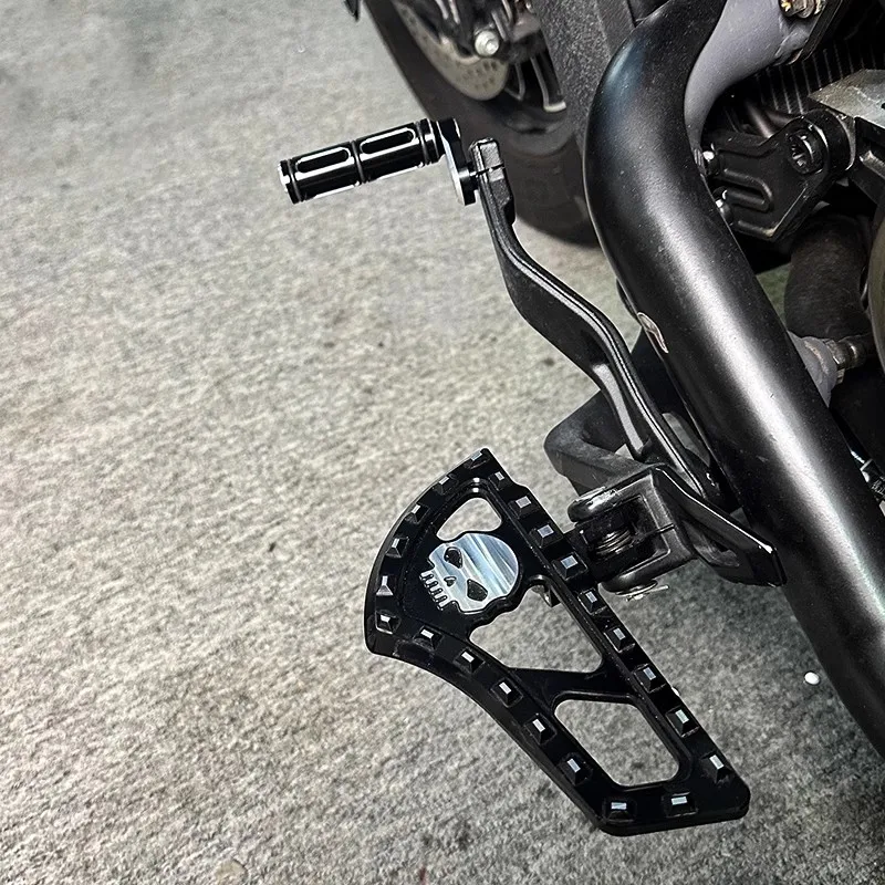 Motorcycles Brake Side Stand Pad Forward & Reverse Gear Shift Lever Footrest Accessories FOR QJMOTOR SRV 600 Flash 600 V4 SRV600