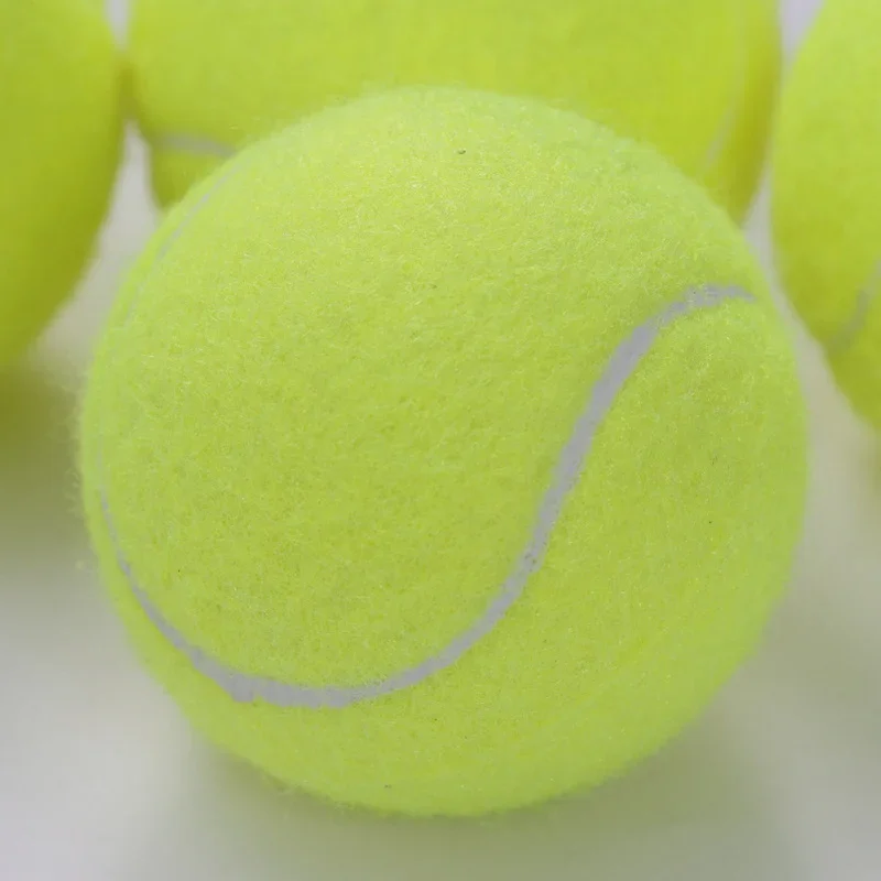 1PC High Elasticity Resistant Rubber Tennis Training Professional Game Ball Sports Massage Ball Tennis 2022 Rubber Tennis Ball