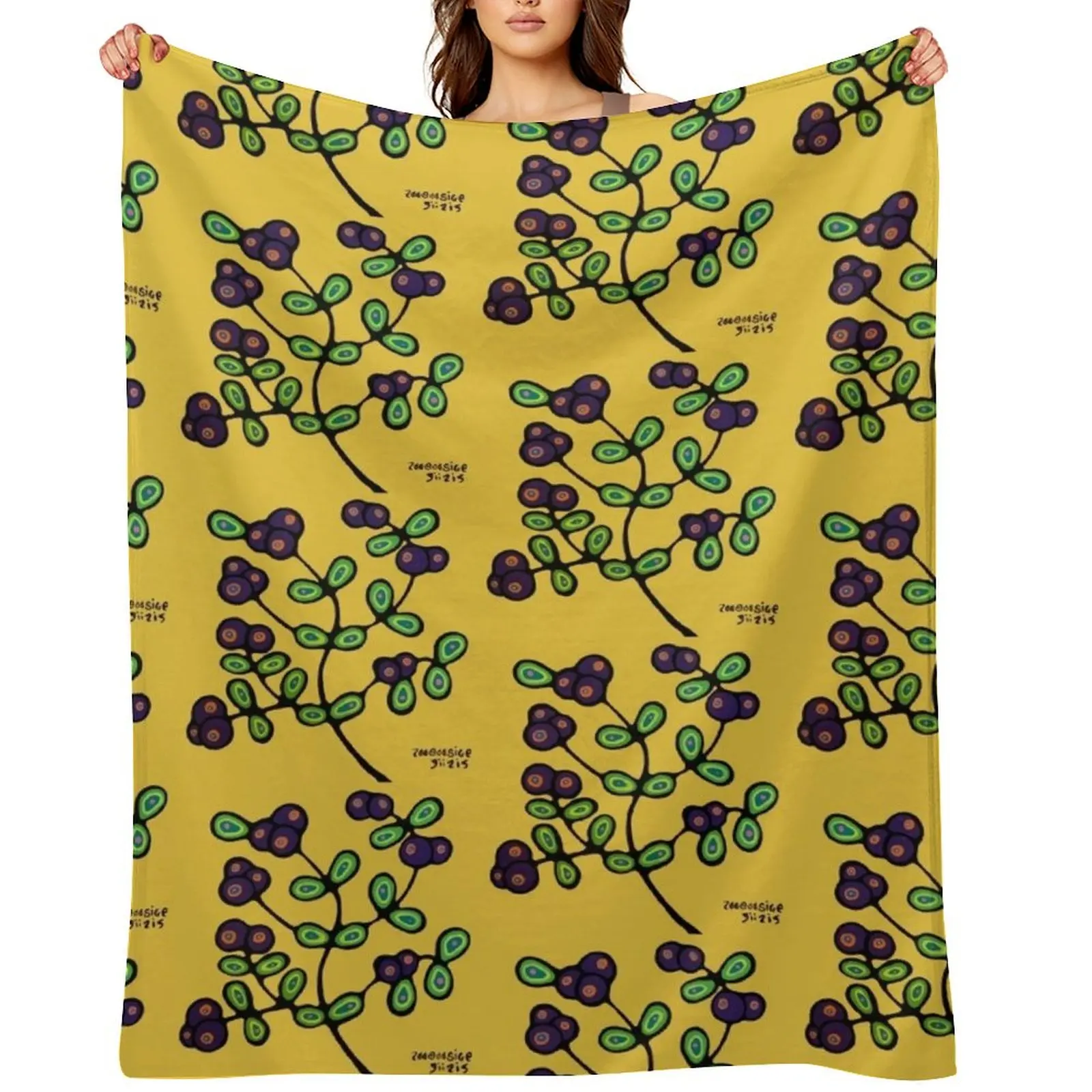 Ndn Yellow Throw Bl…