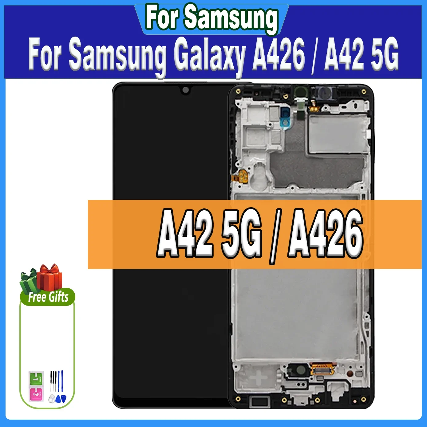 100% Tested For Samsung Galaxy A42 5G A426 LCD Display Touch Screen For Samsung A426B A426B/DS LCD Assembly Digitizer