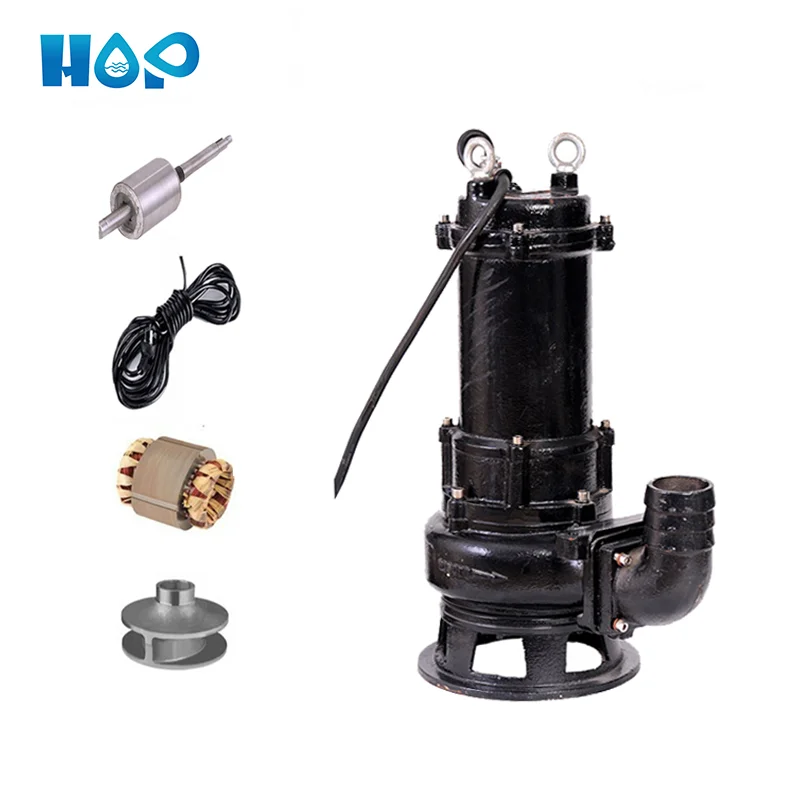 

Hot Sale Hop 7.5kw Submersible Pump for Wastewater Treatment Agriculture for Slurry Sludge Sewage Sump Pump-150WQ120-10-7.5