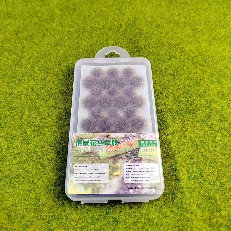 104/35/28/5pcs model scene grass needle straw frame irregular military layout model of vegetation bushes Microlandscape model