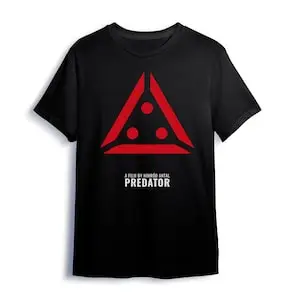 Predator Laser Sights Tshirt, The Predator T-Shirt, Movie Predator Shirt