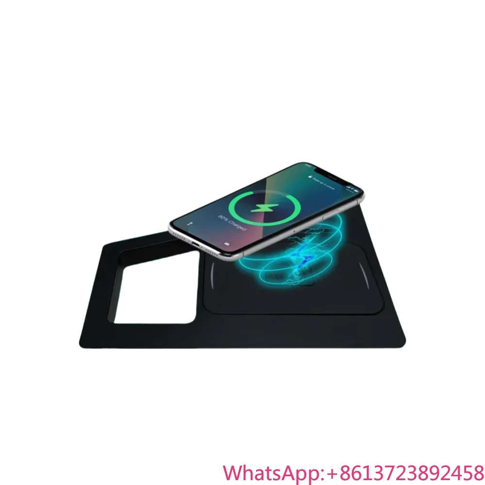 

Wireless Car Charger Qi 15W Fast Charging Pad for Audi Q7 LHD 2016 - 2019 Car Accessories Wireless Charger Center Console Holder