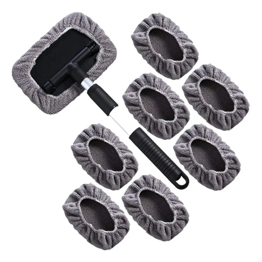 

Щетка для чистки окон, телескопический стержень, чистка лобового стекла автомобиля, многофункциональный автомобильный очиститель стеклоочистителя, автомобильные аксессуары