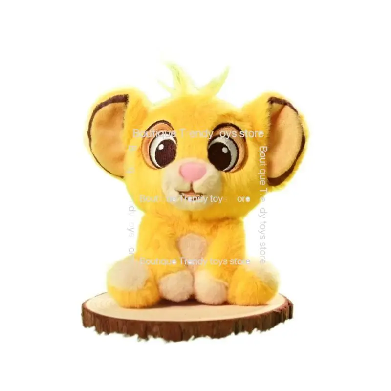 

Disney The Lion King Simba Plush doll pendant Cute keychain Handbag decoration Girl's birthday gift ornament Anime peripherals