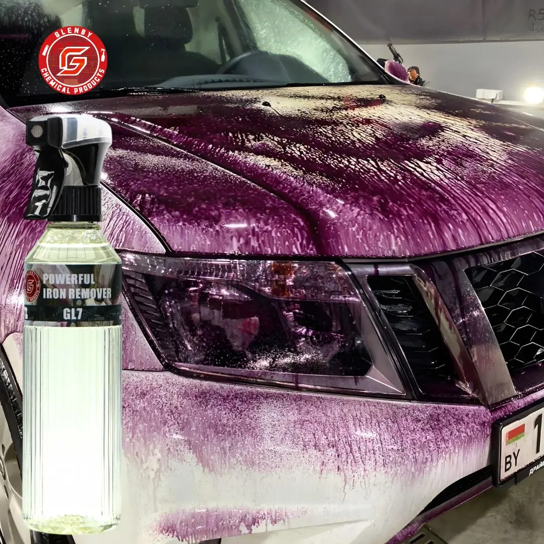 Car Paint & Wheel Iron Particles Powder Cleaning Super Rust Dust Remover Spray Metal Surface Defender Auto Rim Cleaner