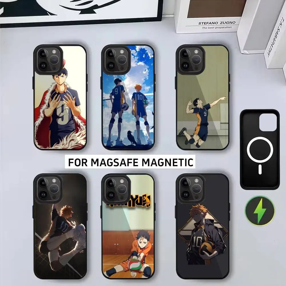 

Vigorous H-Haikyu sunshine Phone Case For iPhone17,16,15,14,13,12,11 Plus,Pro Magnetic For Magsafe Wireless Charging