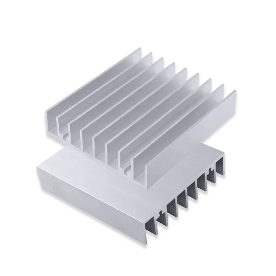 LED Heat Sink Aluminum Alloy 75x65x15mm Heatsink Radiator Speed Controller Circuit Board LED Driver Aluminum Block