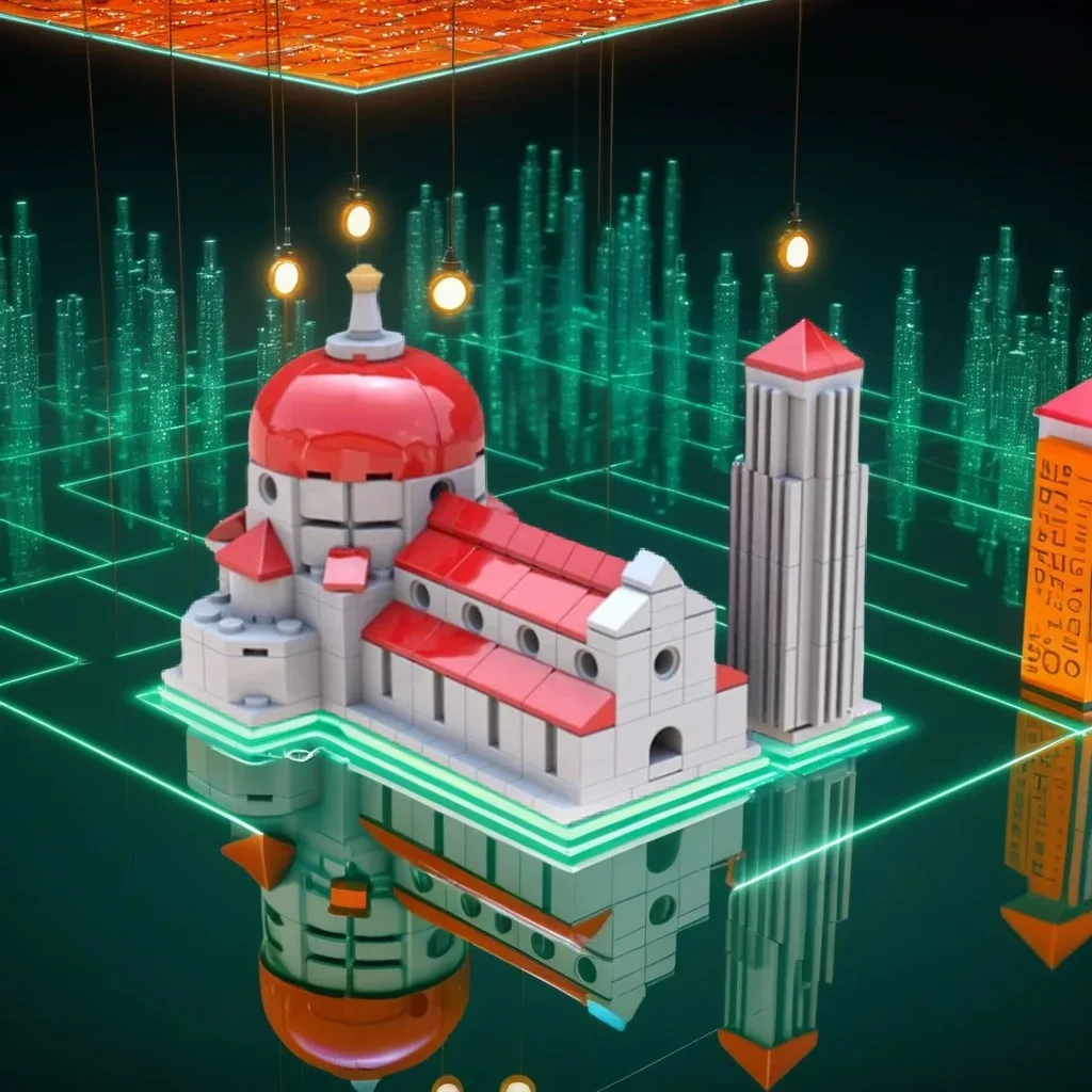 

234PCS MOC Duomoes di Firenze Cathedral of Florence Historic Renaissance Church Model DIY Model Building Block Birthday Toy Gift